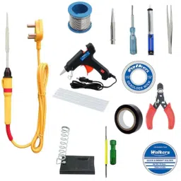 Walkers WKCB88M1 14 Pcs 25W Soldering &a; Desoldering Equipment Tool Kit, WKCB088-47
