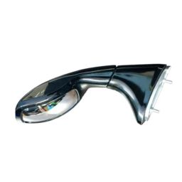 SureStrive ABS Black Front Left Side Fender Angle View Bonnet Blind Mirror for Mahindra Kuv100 All Model-picture-19