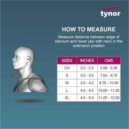 Tynor Collar Soft Firm Density for Stiff Neck, Size: M image 4