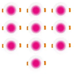 Fybros Zeno 3W Polycarbonate Pink Round LED Down Light for Bedroom &a; Living Room, FLS5846J (Pack of 10)-picture-35