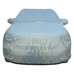 AllExtreme BZ7003 Silver Custom Fit Car Body Cover with Mirror Pocket for Maruti Suzuki Vitara Brezza-picture-35