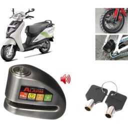 Auto Pearl Steel Black Anti-Theft Alarm Disc Brake Lock for Maestro Electric, Lock_254-picture-25