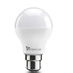 Syska 5W B22 Cool Day Light LED Bulb (Pack of 3)-picture-37