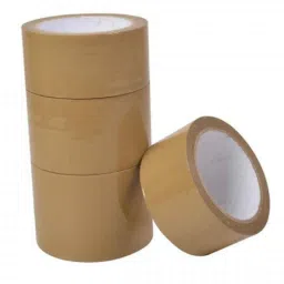 Veeshna Polypack 65m 3 inch 42 Micron Brown Tape, ELA12 (Pack of 4)-picture-43