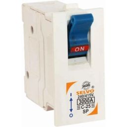 Selvo 25A Single Pole Modular Mounted Mini MCB, GSELSPM12059 (Pack of 6)-picture-17