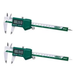 Insize Waterproof Digital Caliper, Range: 0-150 mm/0-6 inch, 1126-150-16