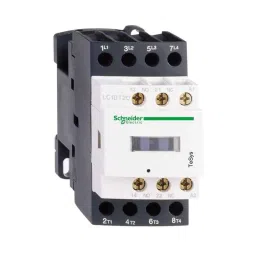Schneider Electric TeSys 25A 24VDC 4 Pole D Model DC Control Power Contactor, LC1D128BD-3