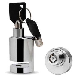 AllExtreme EXHDBL1 Chrome 7mm Pin Stainless Steel Anti Theft Disc Brake Security Lock-41