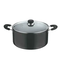 Vinod Black Pearl 8.6 Litre Saucepot with Lid, HASO28 (Pack of 3)-24