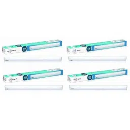 Wipro Garnet 10W 6500K Polycarbonate Cool Day White LED Batten Light for Living Room &a; Bedroom, PC-090 (Pack of 4)-picture-5
