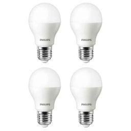 Philips 9W E-27 Cool Day Light LED Bulbs (Pack of 4)-42
