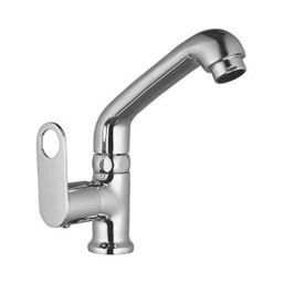 IRIS GEO 20x3 inch Brass Chrome Plated Swan Neck with Swivel Spout-picture-42