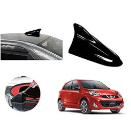 Auto Pearl ABS Black Universal Replacement Shark Fin Car Roof Antenna For Nissan Micra 2015-image-31
