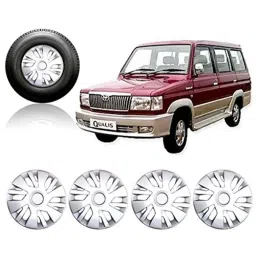 Auto Pearl 4 Pcs 14 inch Wheel Cover Set for Toyota Qualis-14
