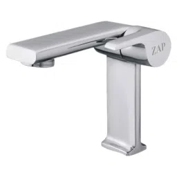 ZAP Brass Bathroom Washbasin Tall Pillar Cock with Side Knob-picture-10