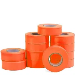 Singhal 150ft 1 inch Blue Flagging Tape for Marking (Pack of 6)-picture-46