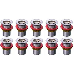 Spazio 32mm Stainless Steel Chrome Finish Full Thread Waste Coupling (Pack of 10)-picture-40