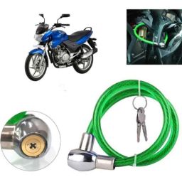 Auto Pearl PVC &a; Plastic Green Heavy Duty Cable Lock for Discover 135, 367-picture-21