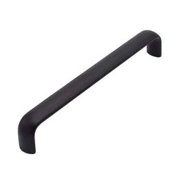 RAB 6 inch Stainless Steel Matt Black Oval Drawer Pull Handle-image-61