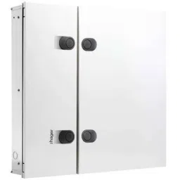 Hager Novello+ 12 Ways MCCB+12+36 Modules Double Door TPN Phase Segregated Distribution Board, VYG12DM-picture-13