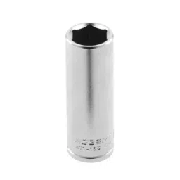 Hogert Technik HT1A156 Long 3/8 inch Alloy Steel CrV Polished Square Drive Socket-picture-1