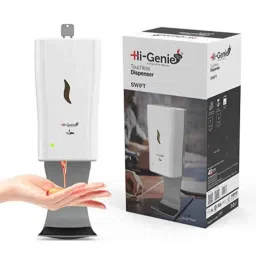Hi-Genie Swift 1.2L ABS White &a; Grey Automatic Gel Dispenser, HG-002G-image-24