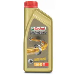 Castrol Power 1 15W-40 Motorcycle Engine Oil 1 Ltr, CAS-1STHC7-32