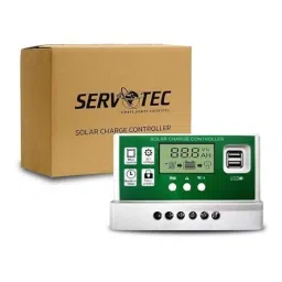 Servotech 30A 12V &a; 24V Solar Charge Controller with LCD Display (Pack of 2)-40