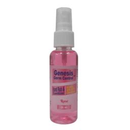 Genesis Germ Control 55ml 70% Ethyl Alcohol Based Rose Hand Sanitizer, GGC55MLROSE (Pack of 50)-image-61