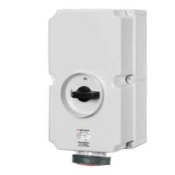 Mennekes 125A 5P 400V Wall Mounted Receptacle with Mechanical Duo-Interlock, 5692-picture-28