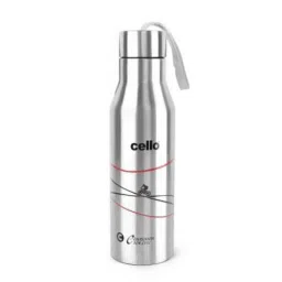 Cello Refresh 500ml Silver Stainless Steel Vacuum Sports Bottle, 405CSSB0302 (Pack of 3)-picture-9