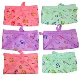 Fastgear Medium Size Reusable Cotton Nappy for Kids, FG126 (Pack of 11)-image-74