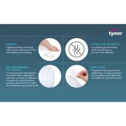Tynor Silicone Metatarsal Pad Gel, K08UFZ, Size: Universal image 5