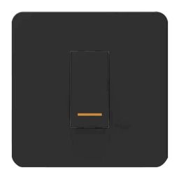 Hager Insysta 20A 1 Way 2 Pole Anthracite Switch with LED, WSNSL81A-picture-3