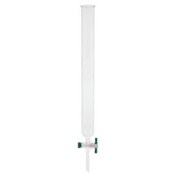 ABGIL 450mm 30mm Borosilicate Glass Column with PTFE Stopcock, ABG1062-38