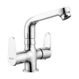 Ruhe Eclipse Brass Chrome Finish Centre Hole Basin Mixer with 7 inch Round Swivel Spout, 11-0617-picture-34