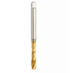 Emkay Tools 8x0.75mm Metric Fine ISO-2283 HSS TIN Spiral Flute Ground Thread Hand Tap-picture-17