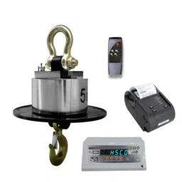 Hsco 50000kg  Steel Electronic SS Flame Proof Crane Weighing Scale with Remote Display and Thermal Printer, CRHSS50K-picture-12