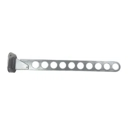 Ebco Aurora 16 inch Silver Wall Mounting Foldable Hanger Holder with 10 Holding Space, DSS-HH10W-SS-picture-16