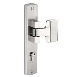 Bonus Ruby G5 Reflex 75mm Brass Brush Steel One Side Key Mortice Lock Set-61