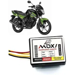 Auto Pearl 12V Black Front &a; Rear Flasher Indicator Light for SZ RR V BS6-picture-20