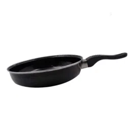 DeoDap 14 inch Aluminium Black Nonstick Fry Pan, 2524-image-15