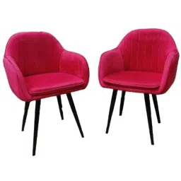Modern India Seating Red Velvet Dining Chair, MISPC15-picture-0