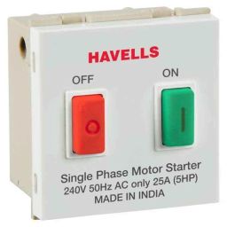 Havells Fabio 25A Polycarbonate &a; PBT White Motor Starter, AHFSMXW251-picture-37
