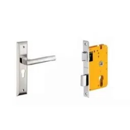 Dorset HL Series Cara 8 inch Stainless Steel Patina Finish Door Handle Lock Set with Mortise Latch (Pack of 2)-picture-38
