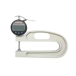 Markvel 0.01x12.7mm Alloy Steel Digital Thickness Gauge with 100mm Throat Depth, 524-0112-100 (Pack of 2)-37