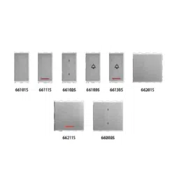 Anchor Roma Urban 10AX 1 Module 2 Way Silver Switch, 66102S (Pack of 20)-picture-26