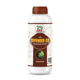 EBS Defender-30 1 Litre Dimethoate 30% EC Insecticides for Controlling Sucking &a; Caterpillar Pests (Pack of 10)-22