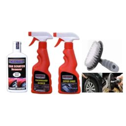 Indopower Ff1070 Leather Shiner Spray, Dashboard Shiner Spray, Scratch Remover , All Tyre Cleaning Brush Kit, AHh1074-image-40