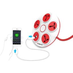 Goldmedal 360deg 2100mA Spike Guard Extension Board with Dual USB Port, 215106-picture-33